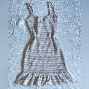 Striped Mini Summer Dress